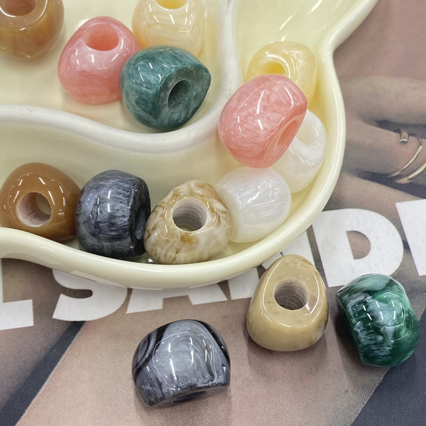 Hole Bead Pendant Clock 15MMX10MM